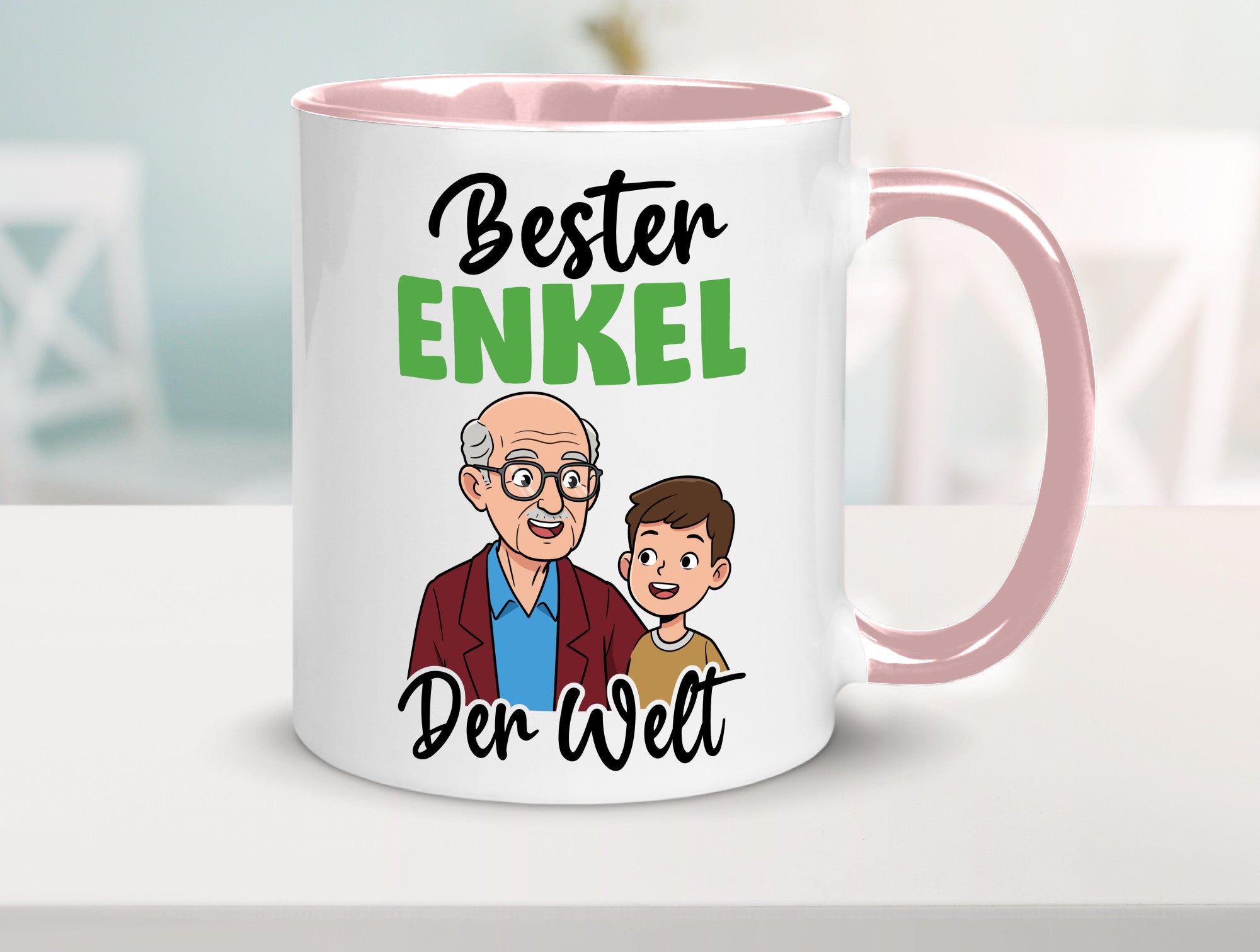 Bester Enkel | Großmutter Großvater Oma Opa lustiger Spruch Geschenk Familie