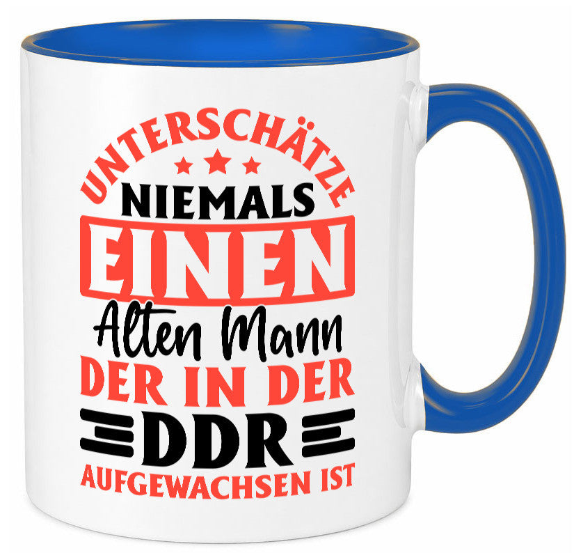 DDR Männer | Ostdeutschland Opa Ossi Vatertag vl9 lustiger Spruch Geschenk