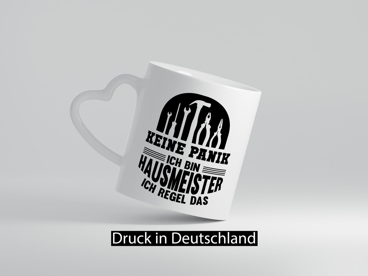 Keine Panik, ich bin Hausmeister, ich regel das | Lustiger Spruch Geschenk Humor