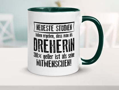 Neuste Studien: Dreherin | Fräser Dreher lustig Humor Geschenkidee Geschenk