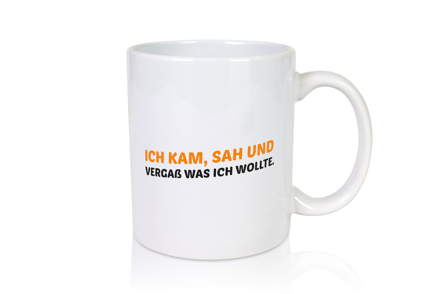Ich kam sah und vergaß | Vergesslichkeit lustiger Spruch Geschenk Humor