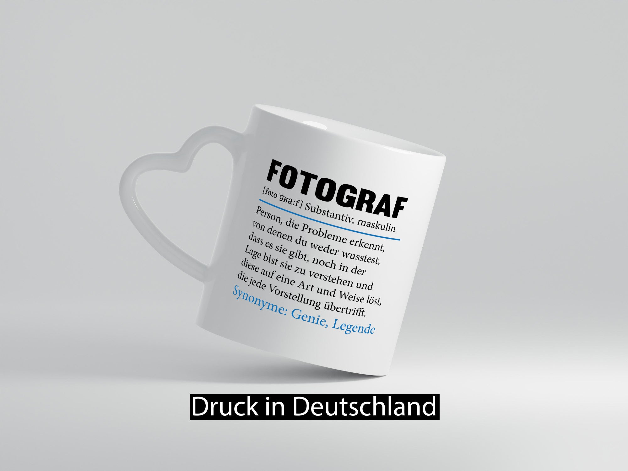 Fotograf | Beruf Fotografie Kamera Geschenkidee Arbeit Kollegen Büro Humor Tasse