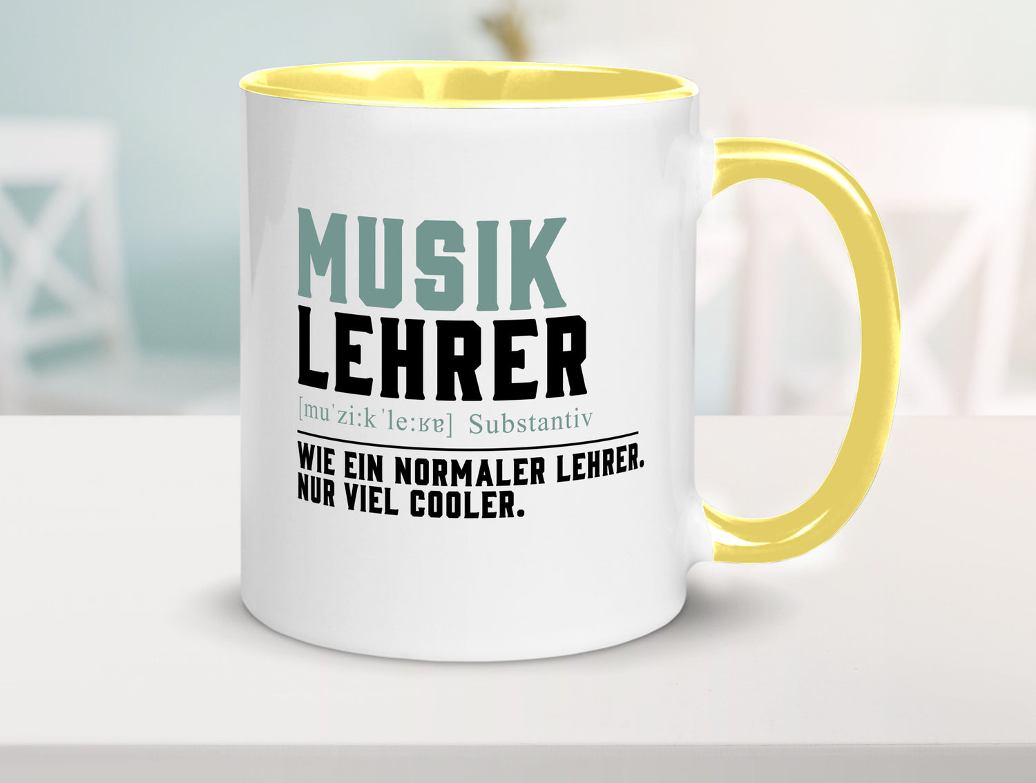 Musiklehrer | Lehrer Unterricht Lieblingslehrer Geschenkidee Humor Tasse