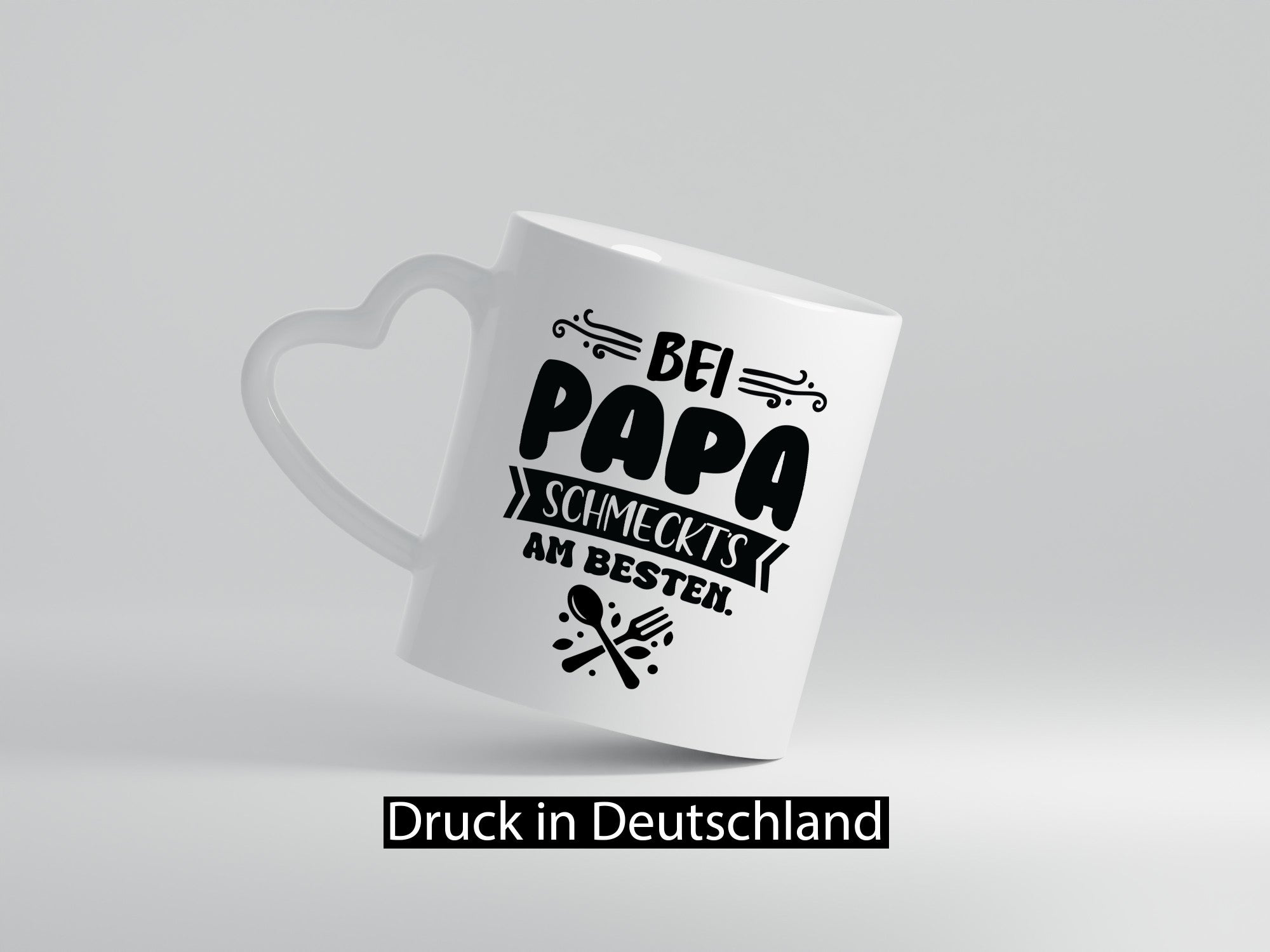 Bei papa Schmeckts am Besten | Koch lustiger Spruch Geschenk Humor Geschenkidee
