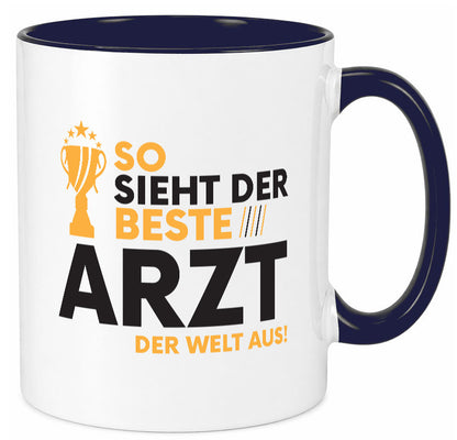 Der Weltbeste Arzt | Medizin Doktor Facharzt lustiger Spruch Geschenk Humor Tasse