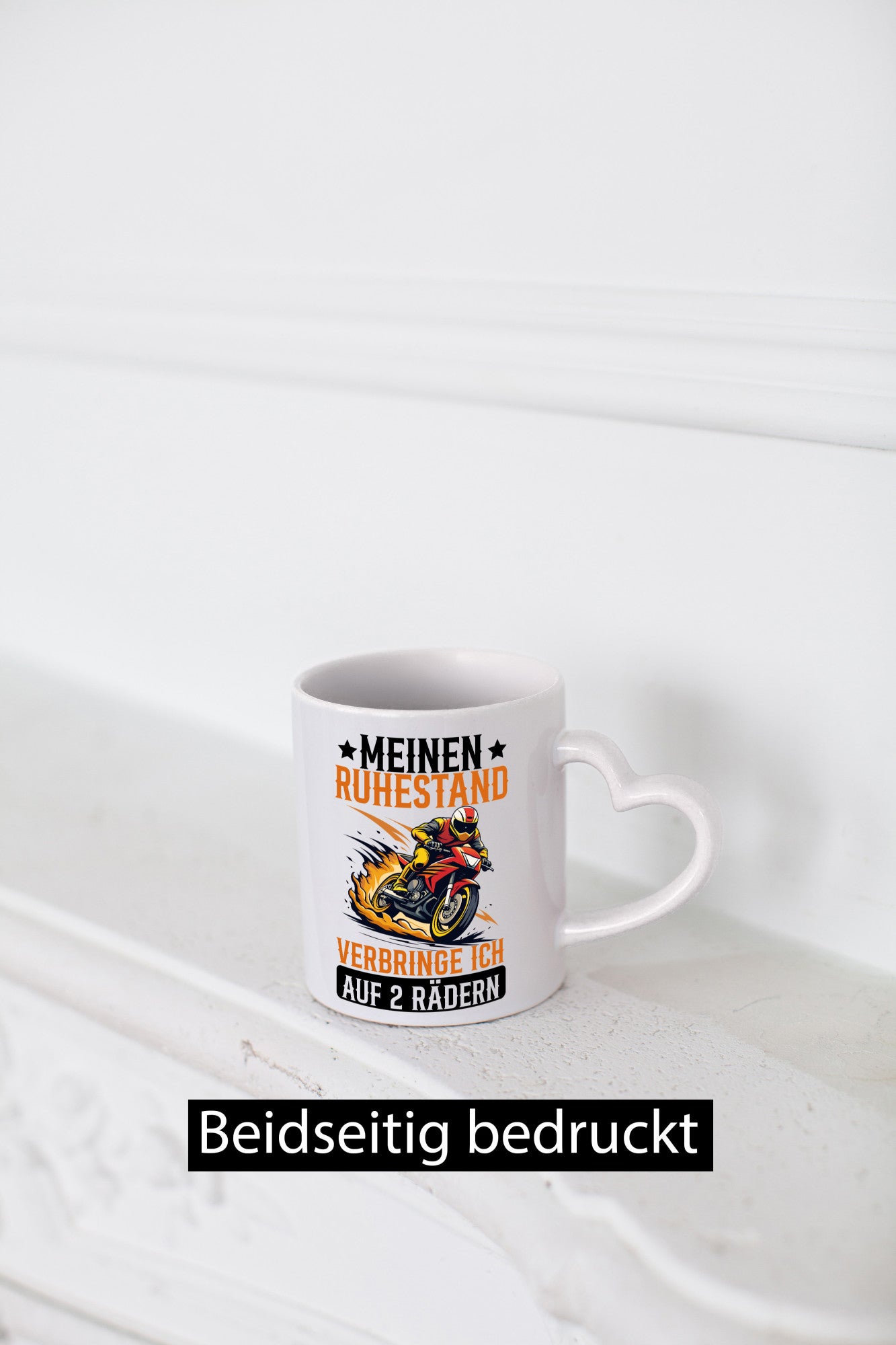 Meinen Ruhestand verbringe ich auch 2 Rädern | Rentner Geschenk Jubiläum
