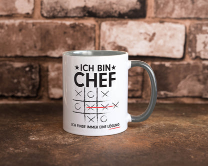 Lösung finden: Chef | Führungskraft Vorgesetzter v2 lustiger Spruch Geschenk