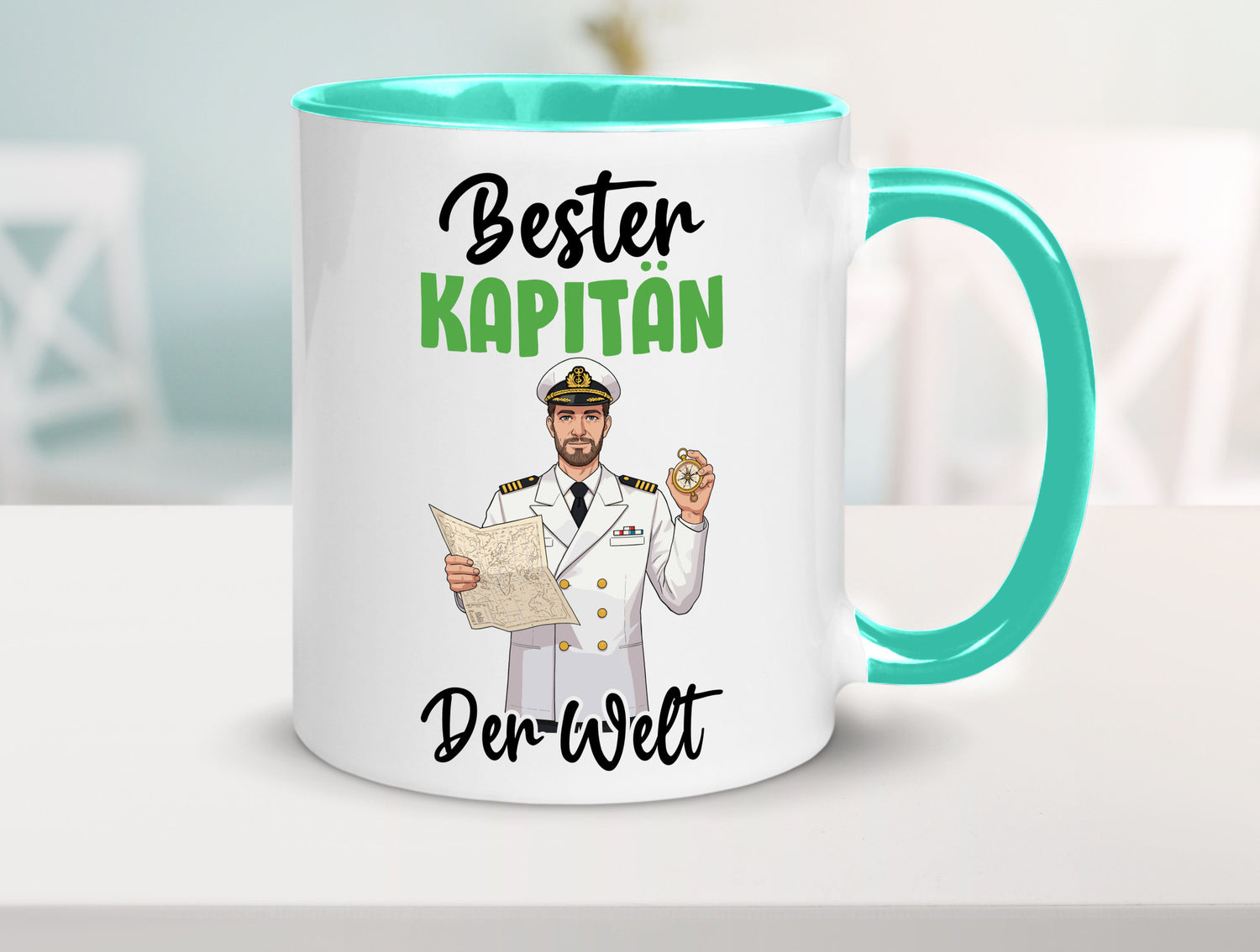 Bester Kapitän | Schiffskapitän Schiff v2 Geschenk Humor Geschenkidee lustiger
