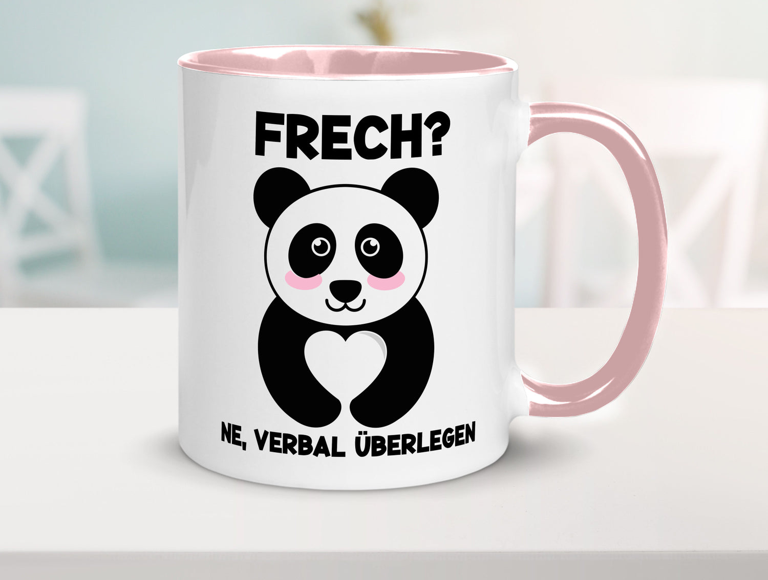 Frech | Verbal überlegen süßer Pandabär kecker Spruch lustiger Geschenk Humor