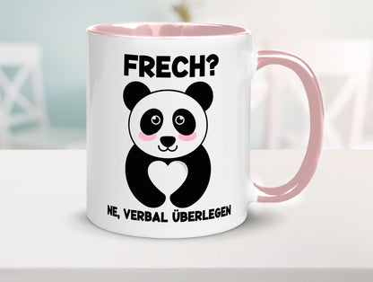 Frech | Verbal überlegen süßer Pandabär kecker Spruch lustiger Geschenk Humor
