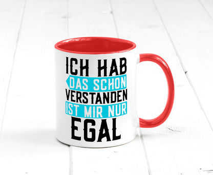 Ist mir egal | Protest Teenager Humor Spruch Büro lustig Arbeit Kollegen
