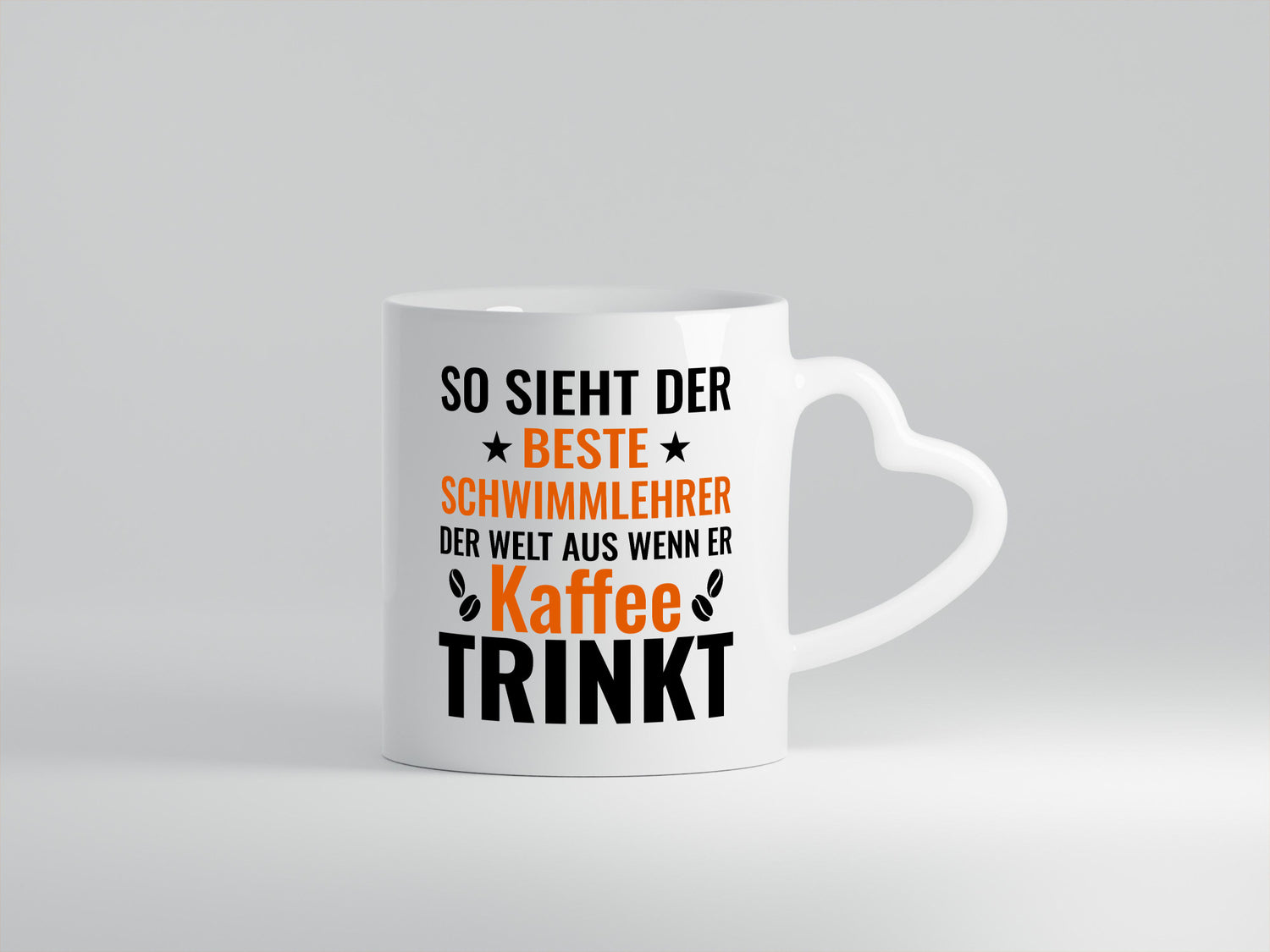 Kaffee trinkt: Schwimmlehrer | Lehrer schwimmen lustiger Spruch Geschenk Humor