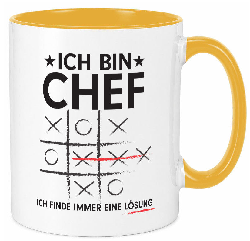 Lösung finden: Chef | Führungskraft Vorgesetzter v2 lustiger Spruch Geschenk