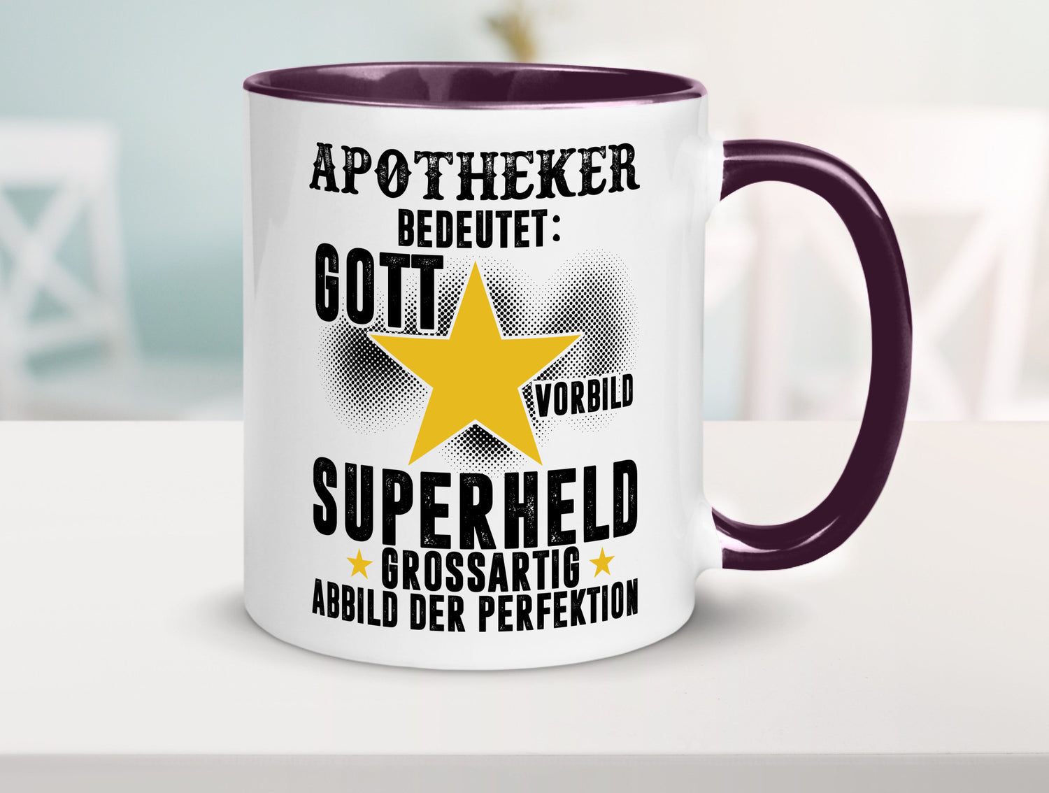 Bedeutung von Apotheker | Apotheke Pharmazie Humor Geschenkidee Tasse