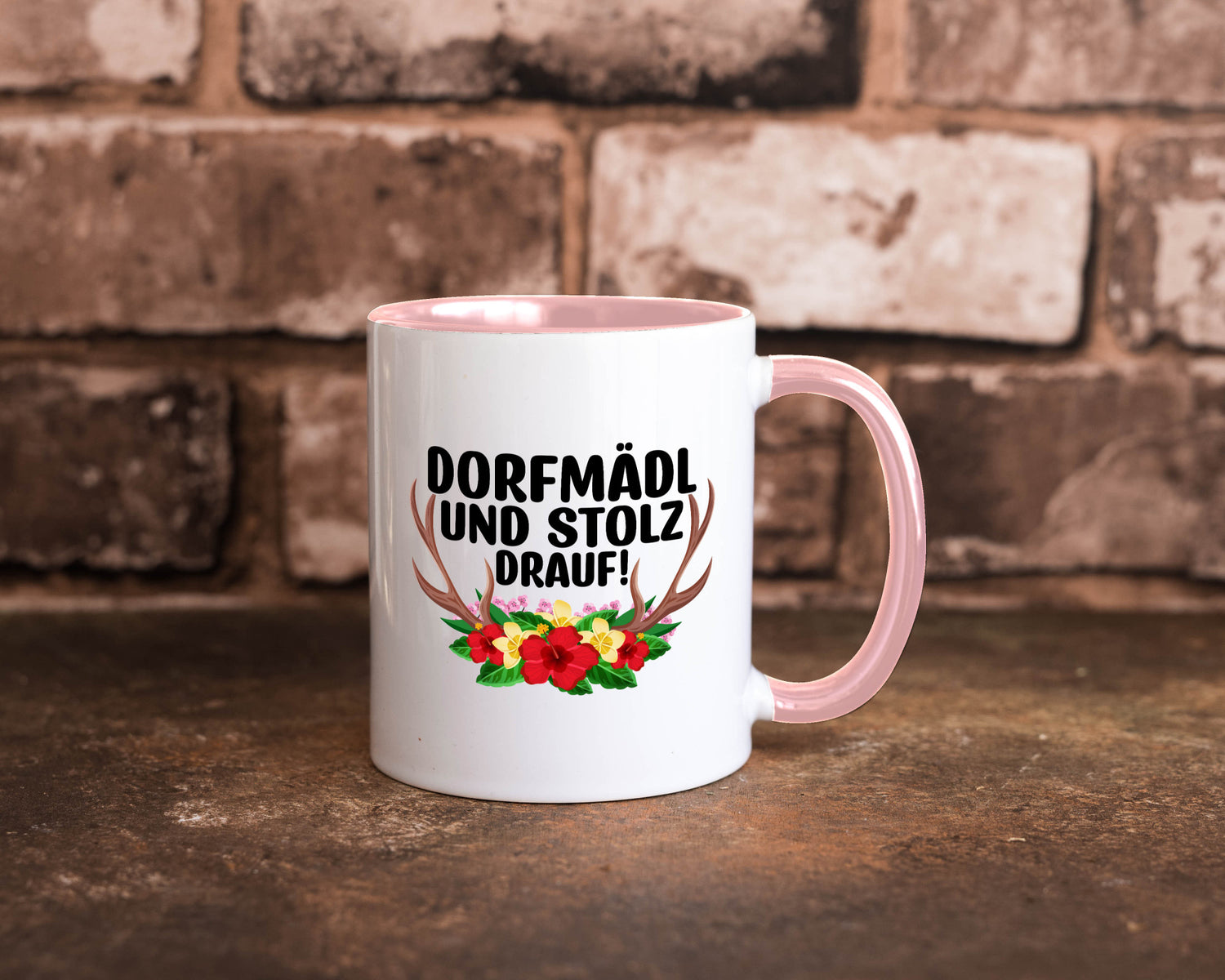 Dorfmädel und stolz drauf | Dorfkind Dorf v2 Geschenkidee Humor Tasse