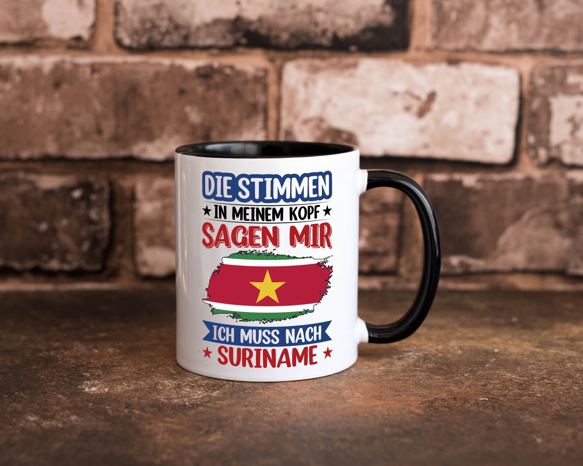 Suriname | Urlaub Stimmen in meinem Kopf Traumland v2 Geschenk Humor