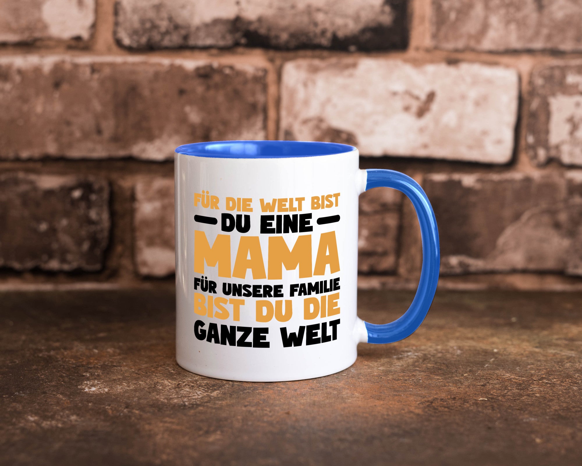 Beste mama der Welt vl8 lustig Familie Geschenkidee Geschenk Tasse