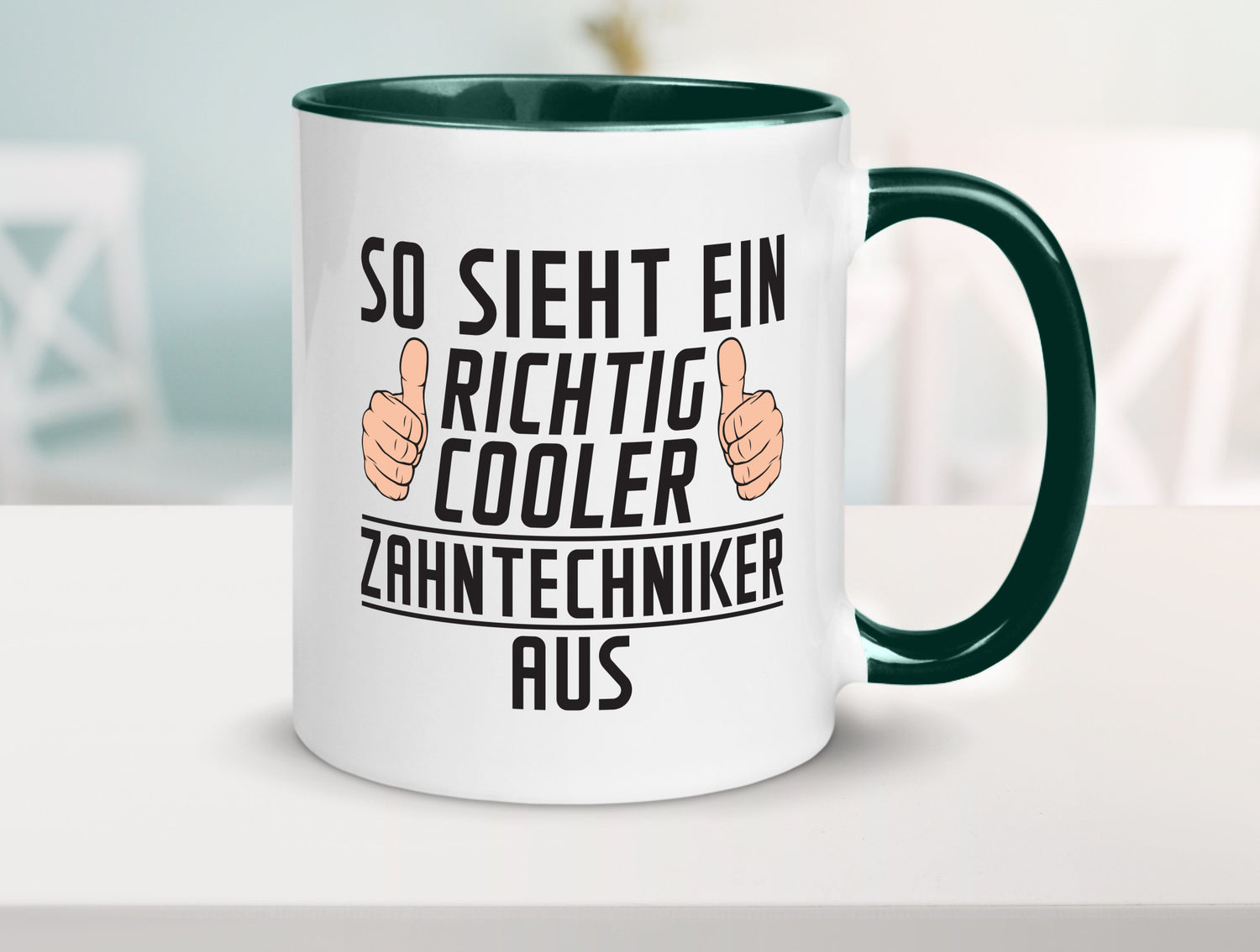 Richtig Cooler Zahntechniker | Zahnmedizin Geschenkidee Humor Tasse