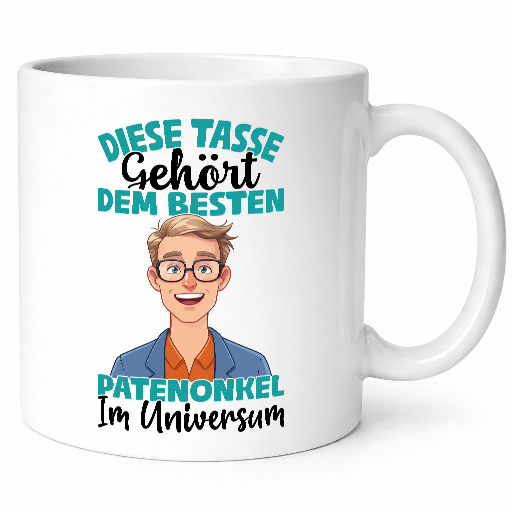 Im Universum: Patenonkel | Bester Onkel Geschenkidee Humor Tasse