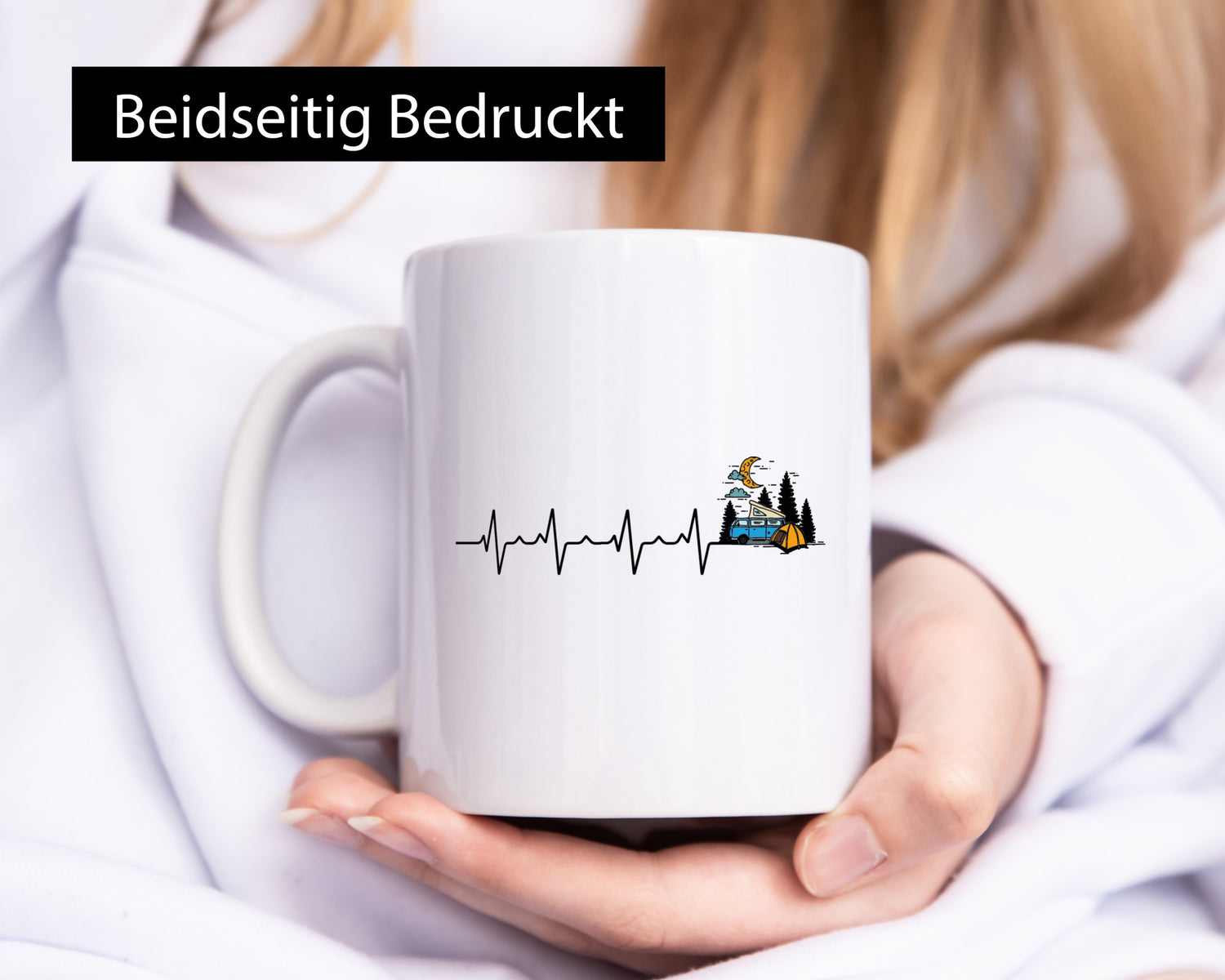 Camping Liebe | Wohnmobil Camper Campingurlaub Humor Geschenkidee Tasse