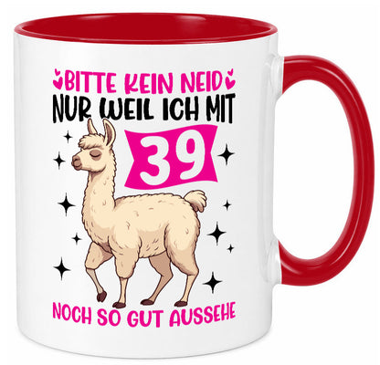 39. Geburtstag | 39 Jahre Lama gut aussehen Geschenk Geschenkidee lustiger