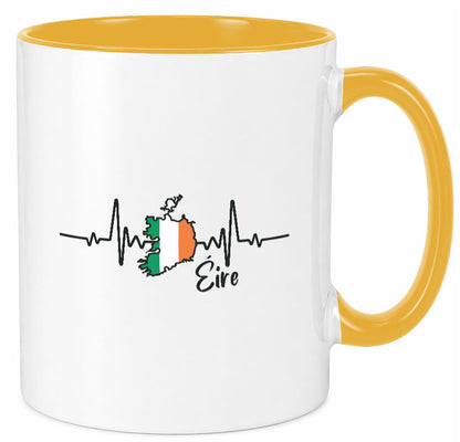 Heartbeat | Italien Herzschlag Geschenkidee Humor Tasse
