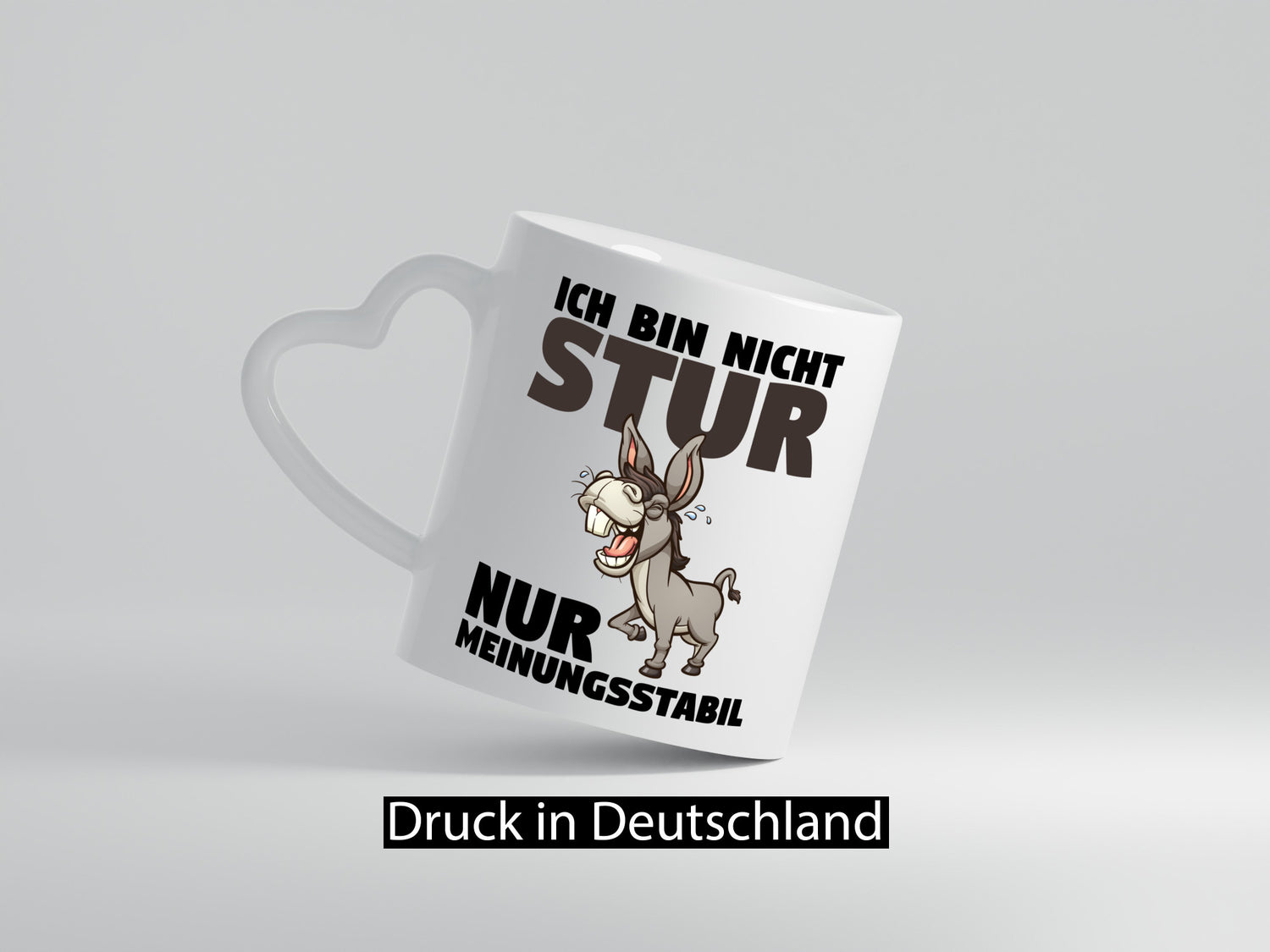 Sturer Esel | Sturkopf Tasse Dickkopf Spruch Humor lustiger Geschenk