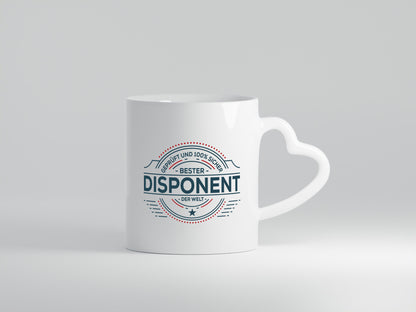 Geprüft und sicher: Disponent | Zuteiler lustiger Spruch Geschenk Humor