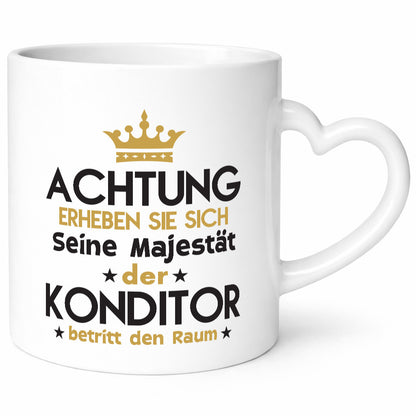 Seine Majestät Konditor | Konditorei Geschenkidee Humor Tasse