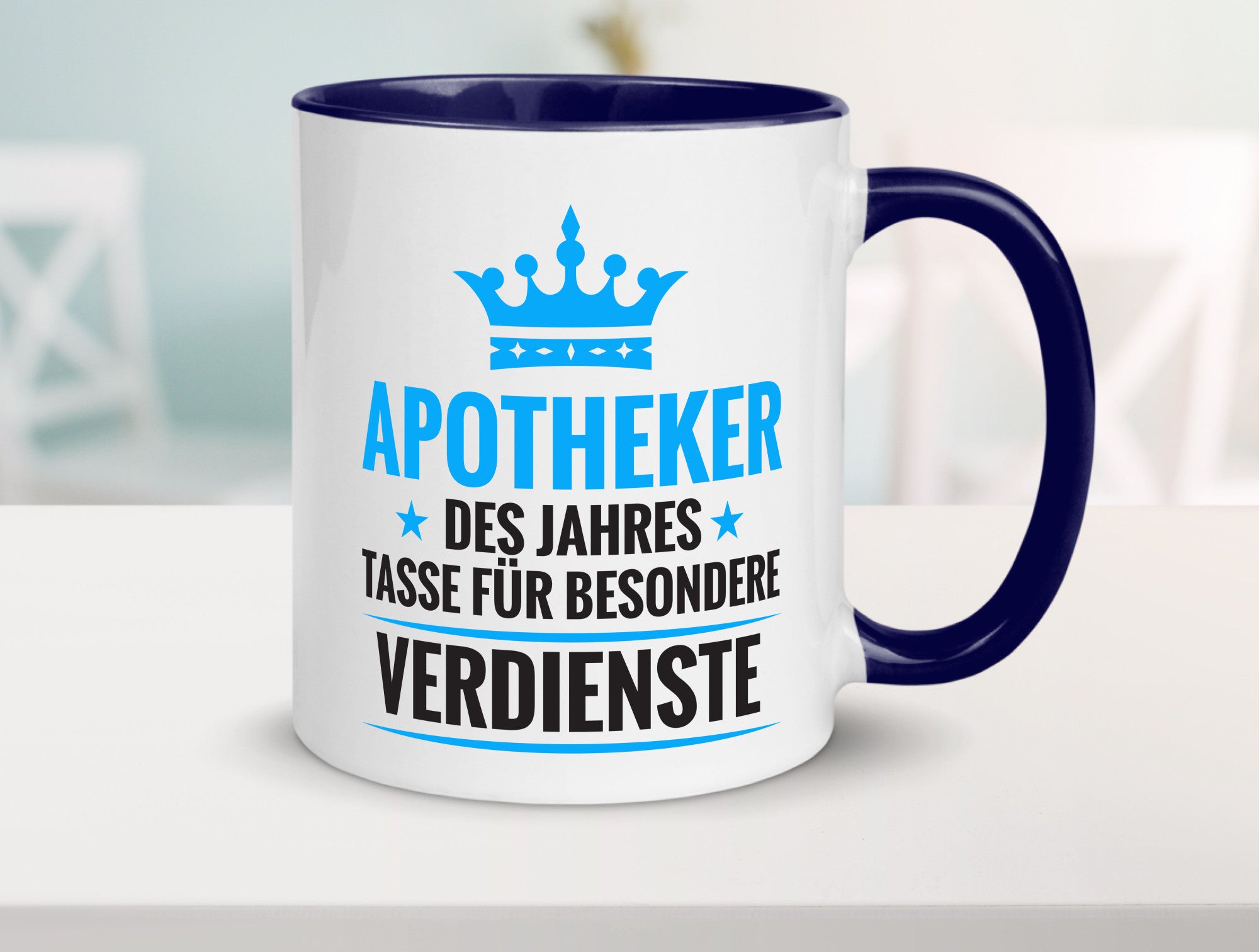Besonderer Verdienst: Apotheker | Apotheke Pharmazie lustiger Spruch Geschenk