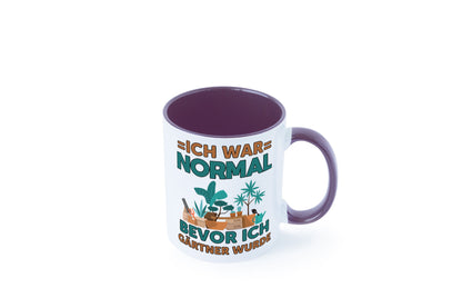 Ich war normal bevor Gärtner wurde | Garten lustiger Spruch Geschenk Humor