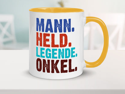 Legende Onkel | Männer Tasse Patenonkel Humor Mann lustig Geschenkidee Geschenk