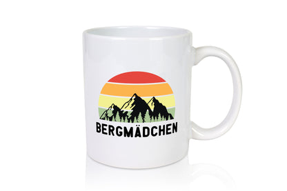 Bergmädchen | Berge lustiger Spruch Geschenk Humor Geschenkidee Tasse