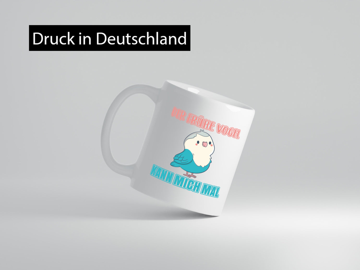 Der frühe Vogel | Statement Tasse Morgenmuffel Geschenkidee Humor