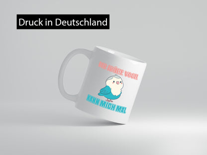 Der frühe Vogel | Statement Tasse Morgenmuffel Geschenkidee Humor