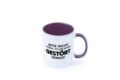 Bitte nicht stören | ich bin gestört Crazy lustig Humor Geschenkidee Geschenk