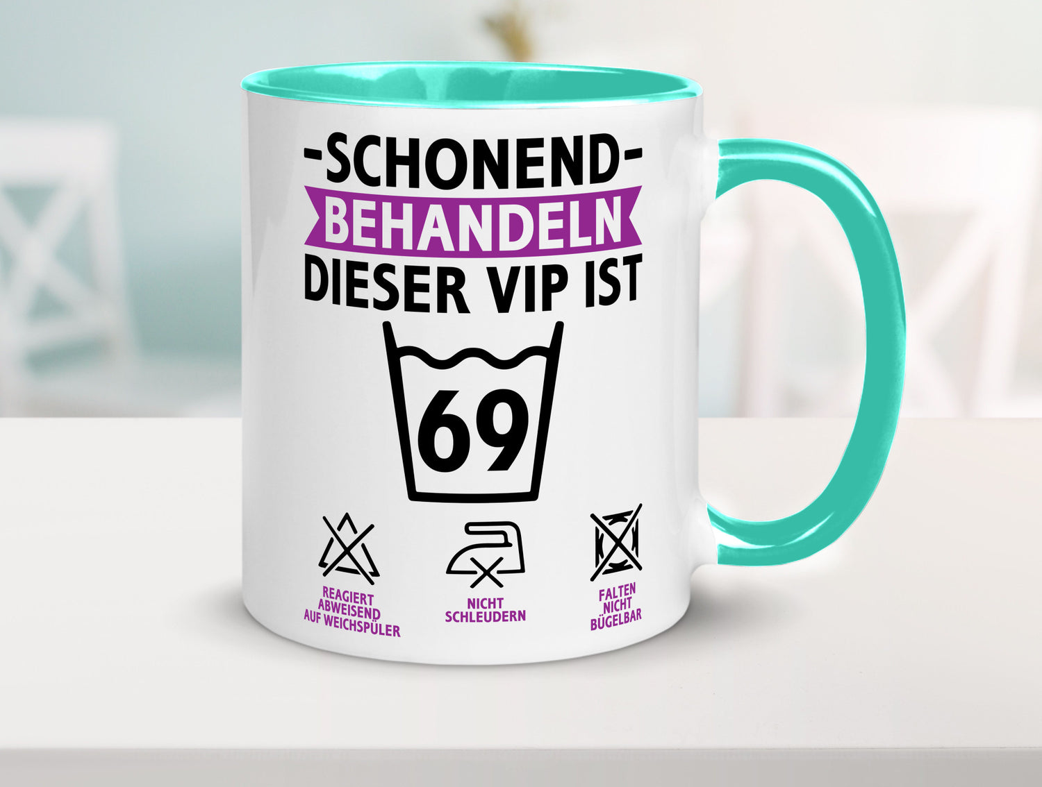 69 Geburtstag | schonend behandeln Jahre v2 Geschenk Geschenkidee lustiger