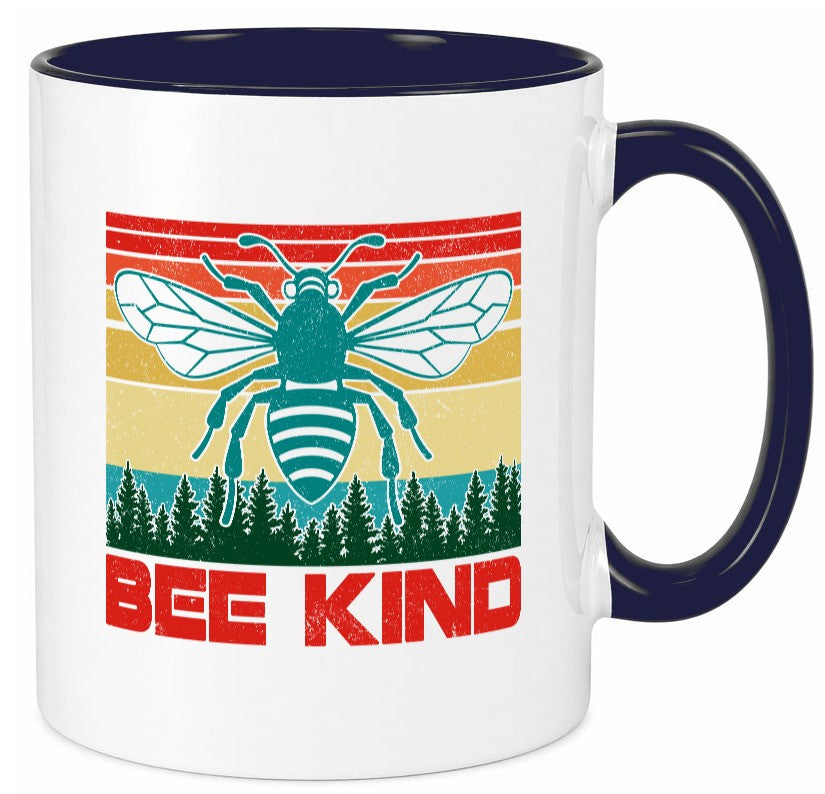 Bee kind | Bienen imker Bienenflüsterer v2 lustiger Spruch Geschenk Humor Tasse
