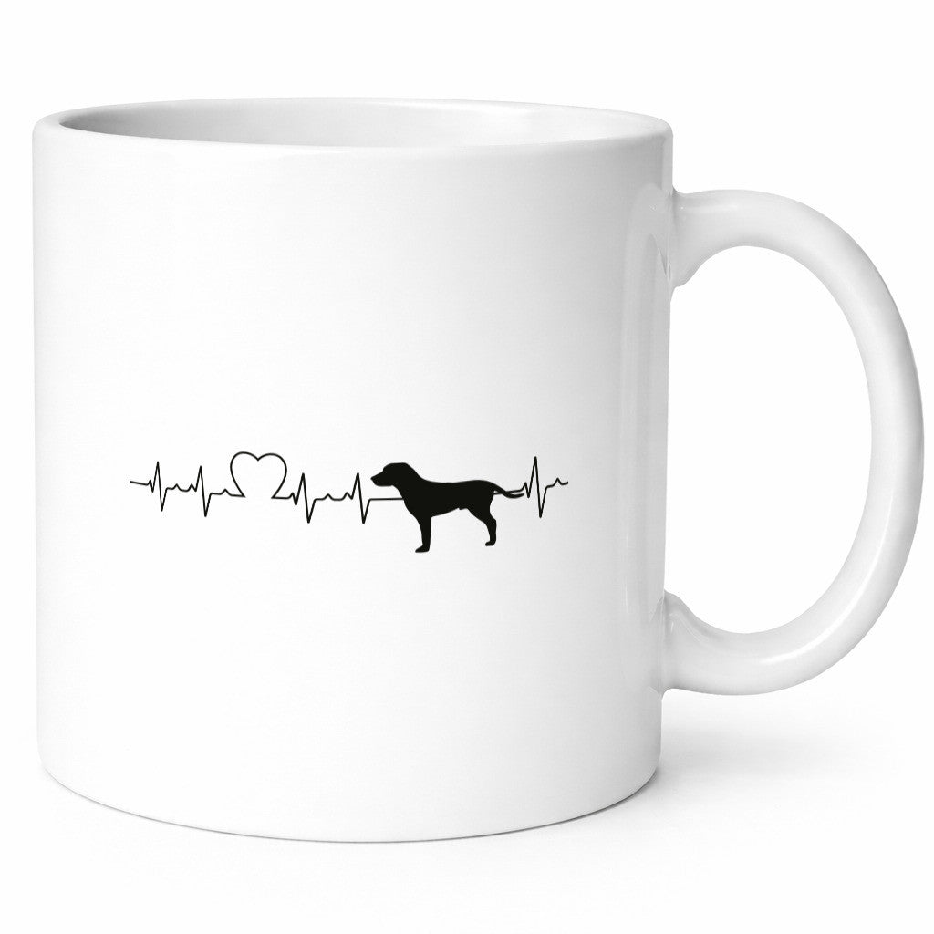 Dackel Herzschlag | Motiv Hund Hundebesitzer Geschenk Tierliebhaber Humor