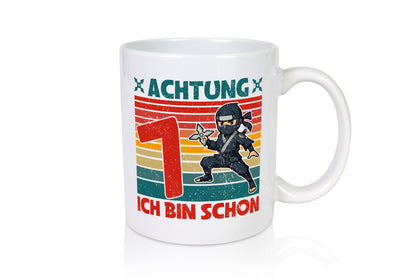 7. Geburtstag | 7 Jahre Ninja Kindergeburtstag Humor Geschenkidee Tasse