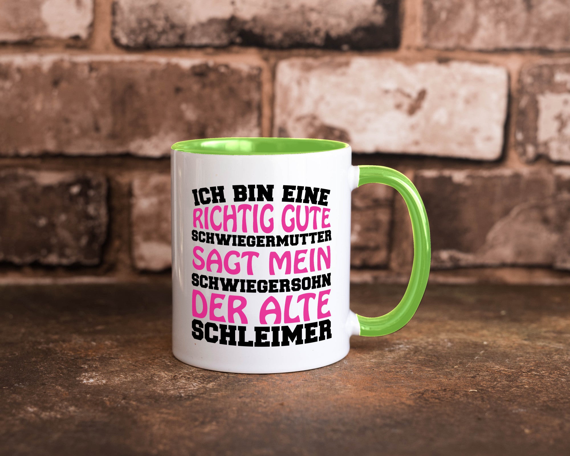 Gute Schwiegermutter lustig Familie Geschenkidee Geschenk Tasse