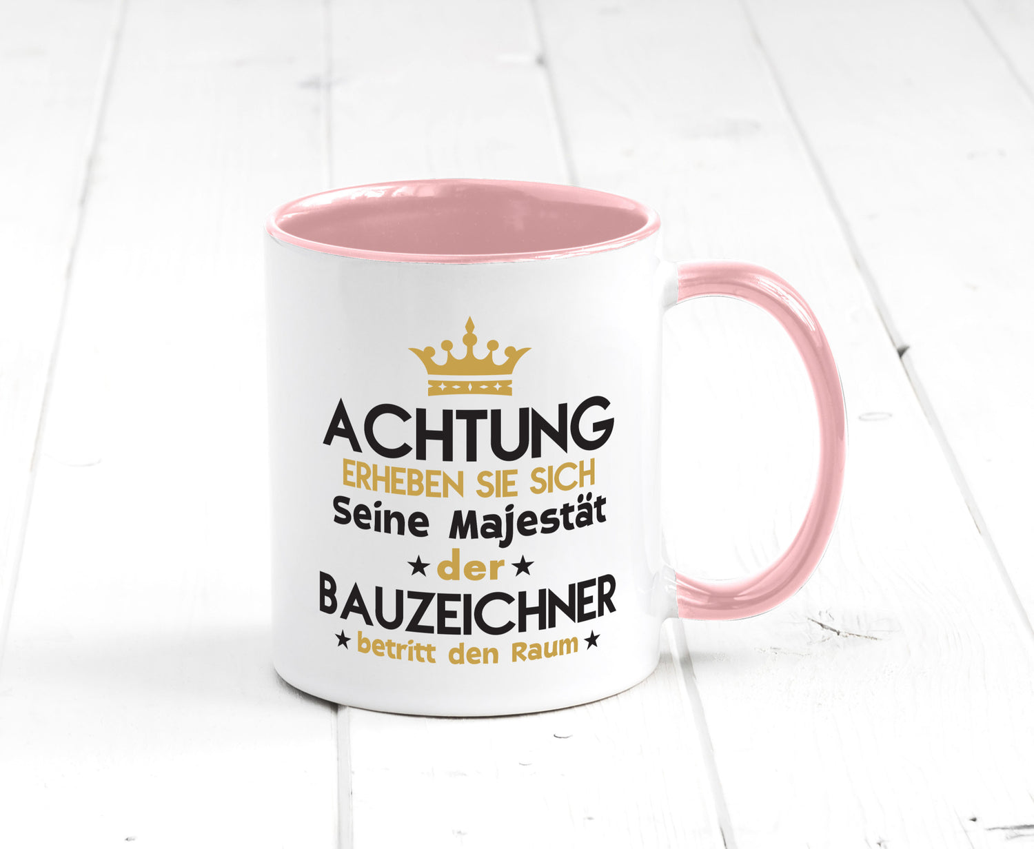 Seine Majestät Bauzeichner | Zeichner lustig Humor Geschenkidee Geschenk Tasse