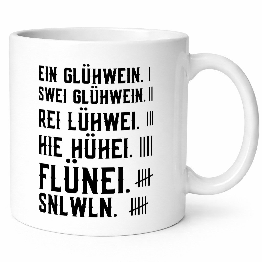 Ein Glühwein | Advent Weihnachtszeit Alkohol Party lustig Humor Geschenkidee