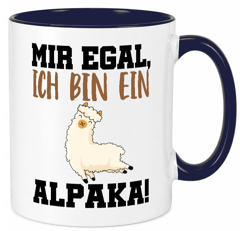Ich bin ein Alpaka! Geschenk Humor Geschenkidee lustiger Spruch Tasse
