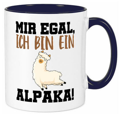 Ich bin ein Alpaka! Geschenk Humor Geschenkidee lustiger Spruch Tasse