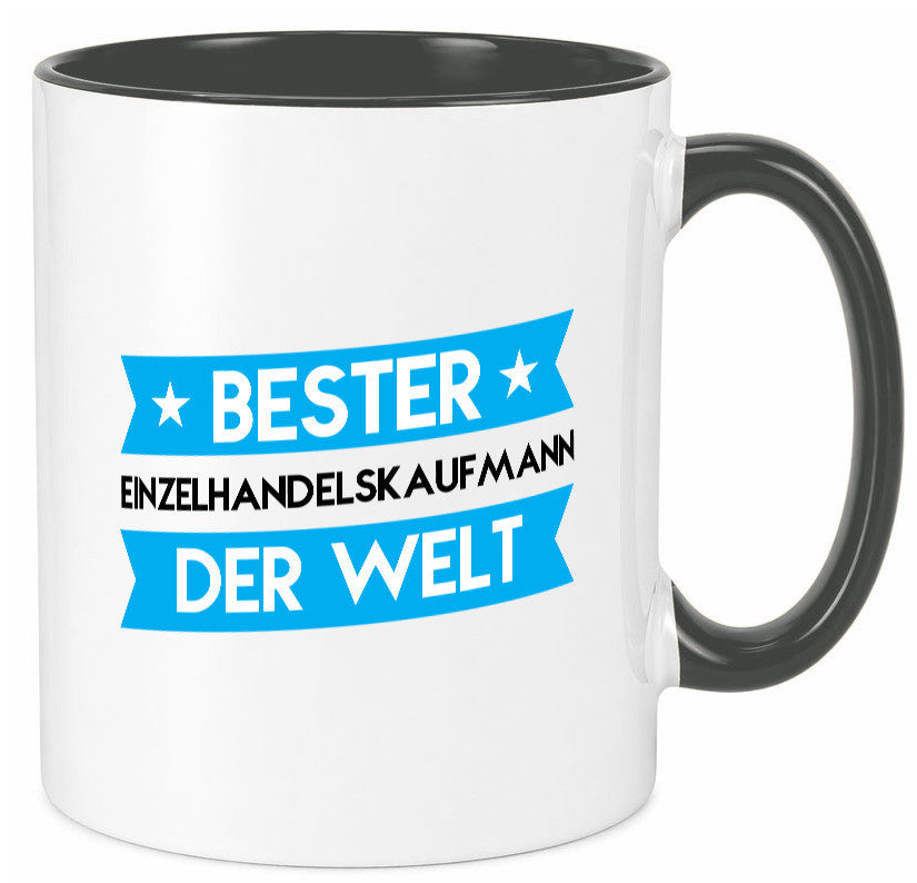 Bester Einzelhandelskaufmann | Einzelhandel Geschenk Humor Geschenkidee Tasse