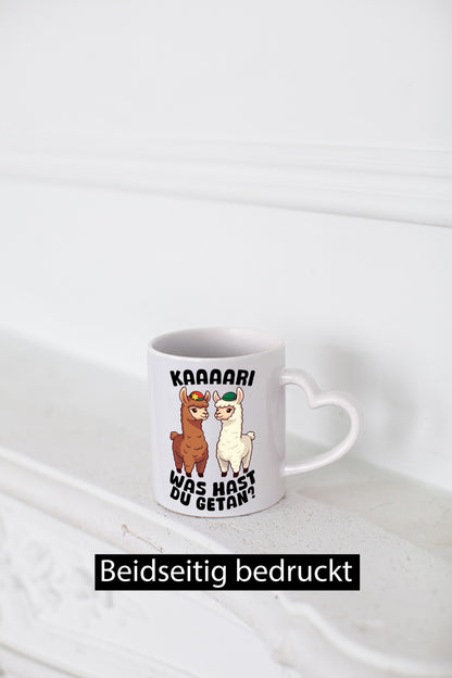 Lamas | Karl was hast du getan Lustiges Lama Geschenk Humor Geschenkidee