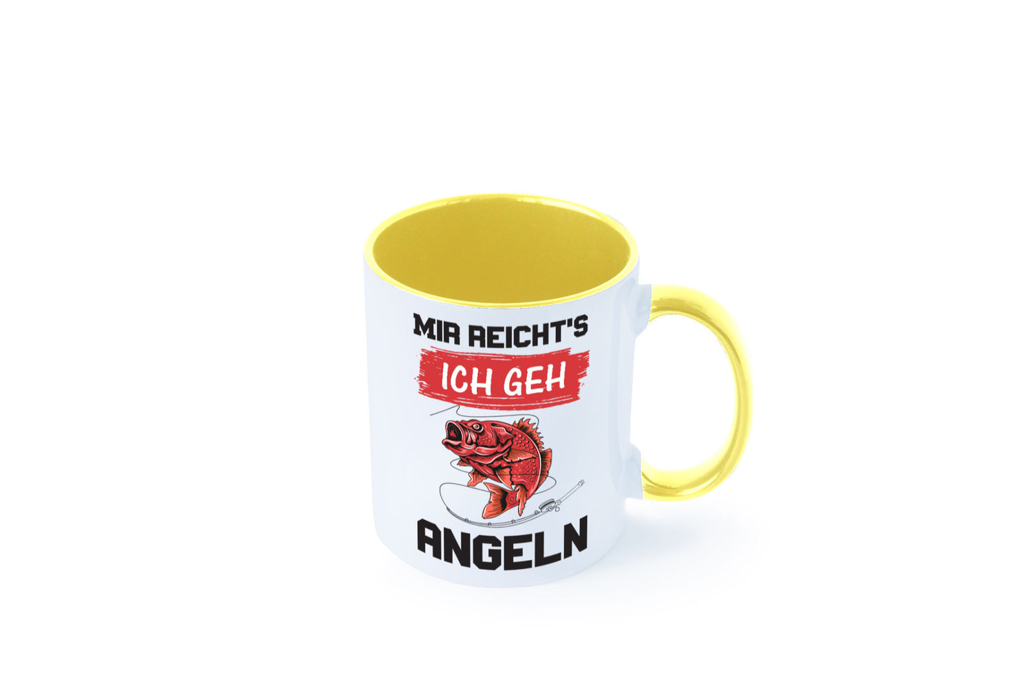 Ich geh angeln | Angler Tasse Fisch Fischer Humor lustig Geschenkidee Geschenk