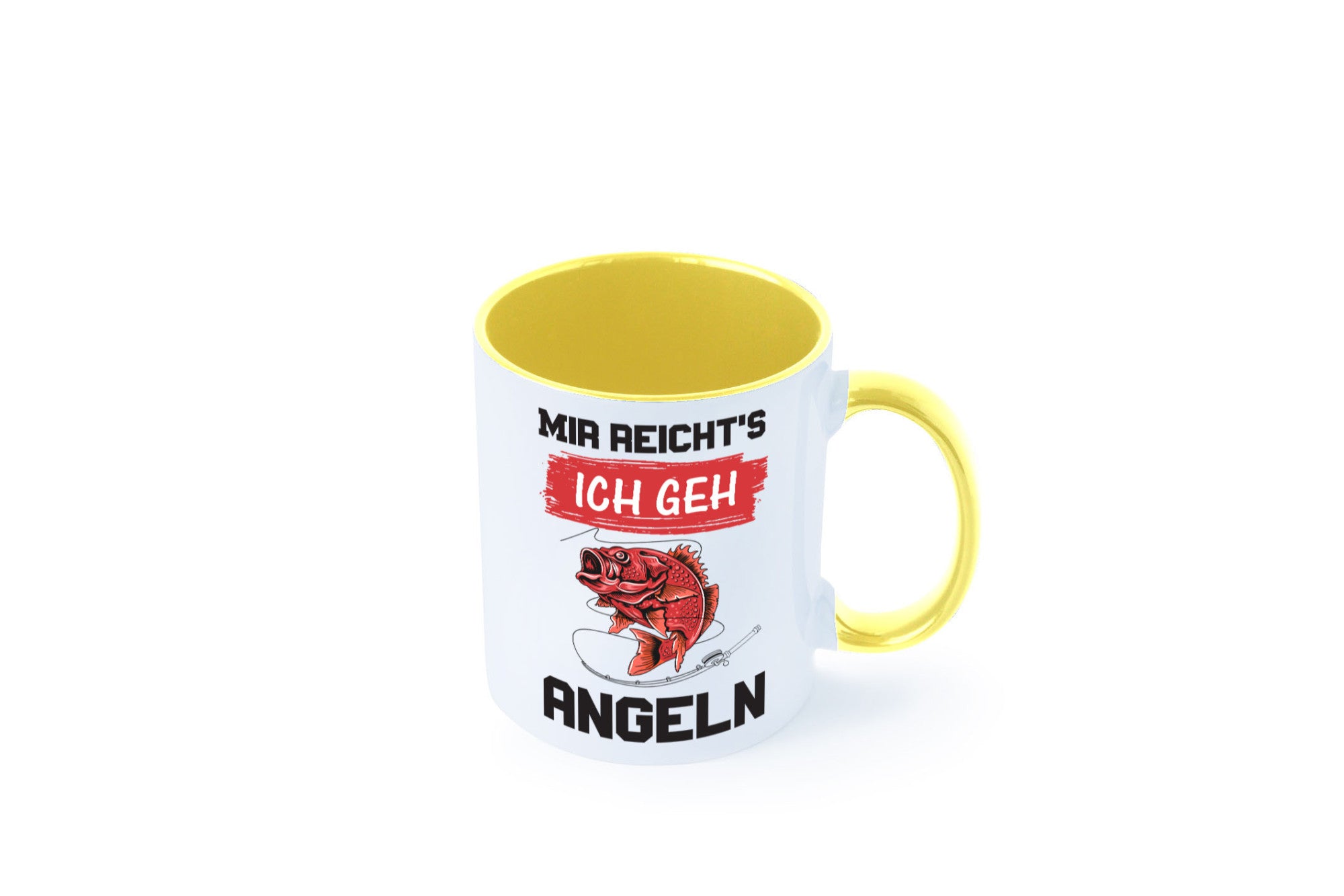 Ich geh angeln | Angler Tasse Fisch Fischer Humor lustig Geschenkidee Geschenk
