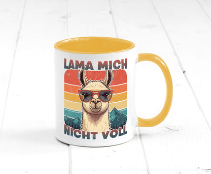 Lama mich nicht voll | Alpaka Kamel Retro lustig Humor Geschenkidee Geschenk